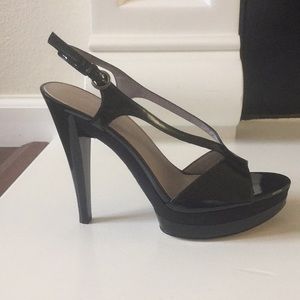 Nine West black heels.